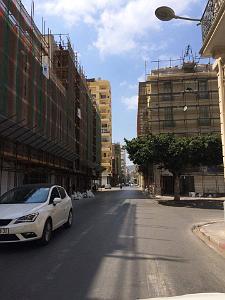 ORAN - RUE D ARZEW ET PLACE DOC JOUTY
